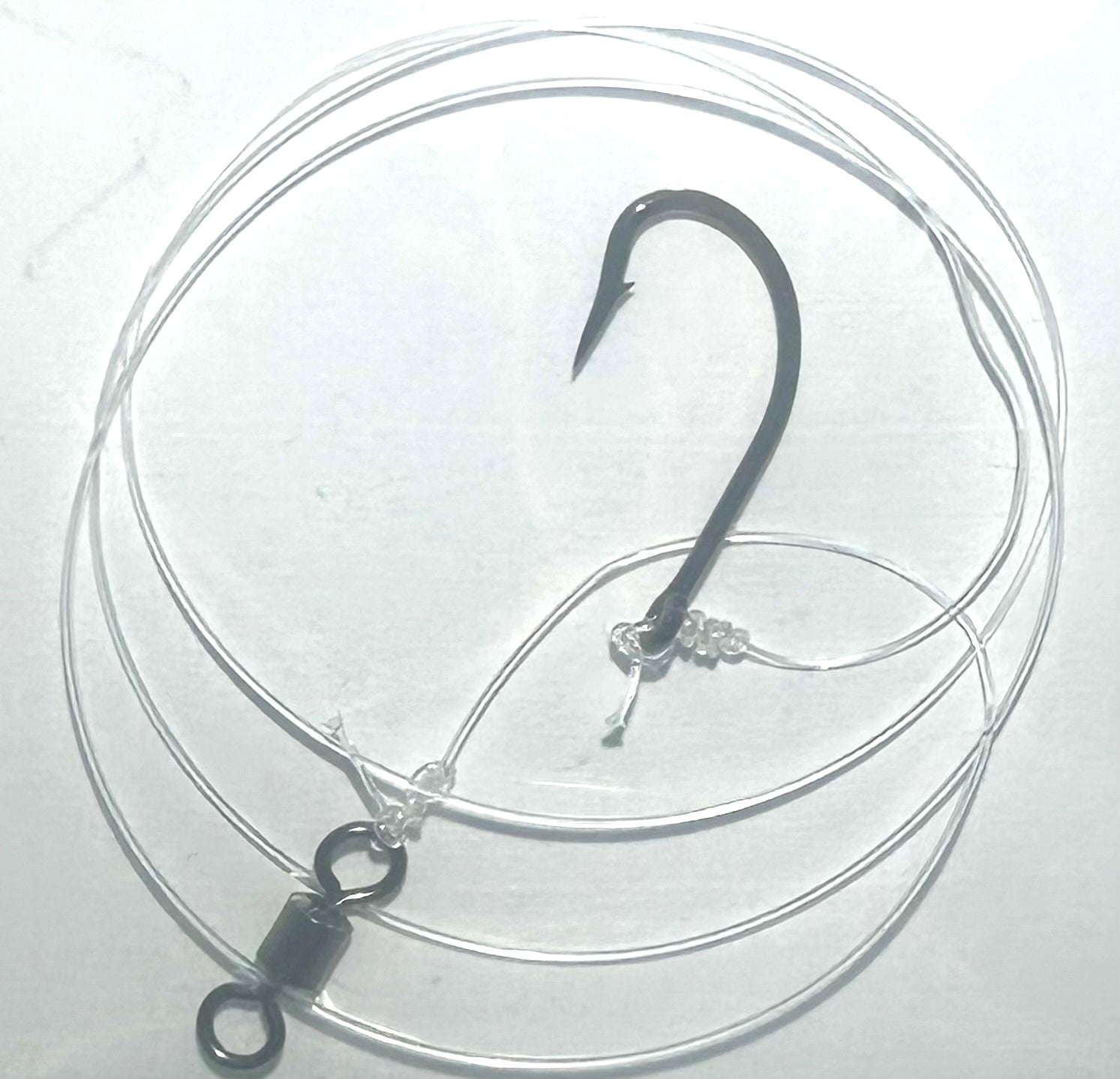 Saltwater Live Shrimp Fishing Rig – 30LB Hand Tied Leader for Snook, Redfish & Trout